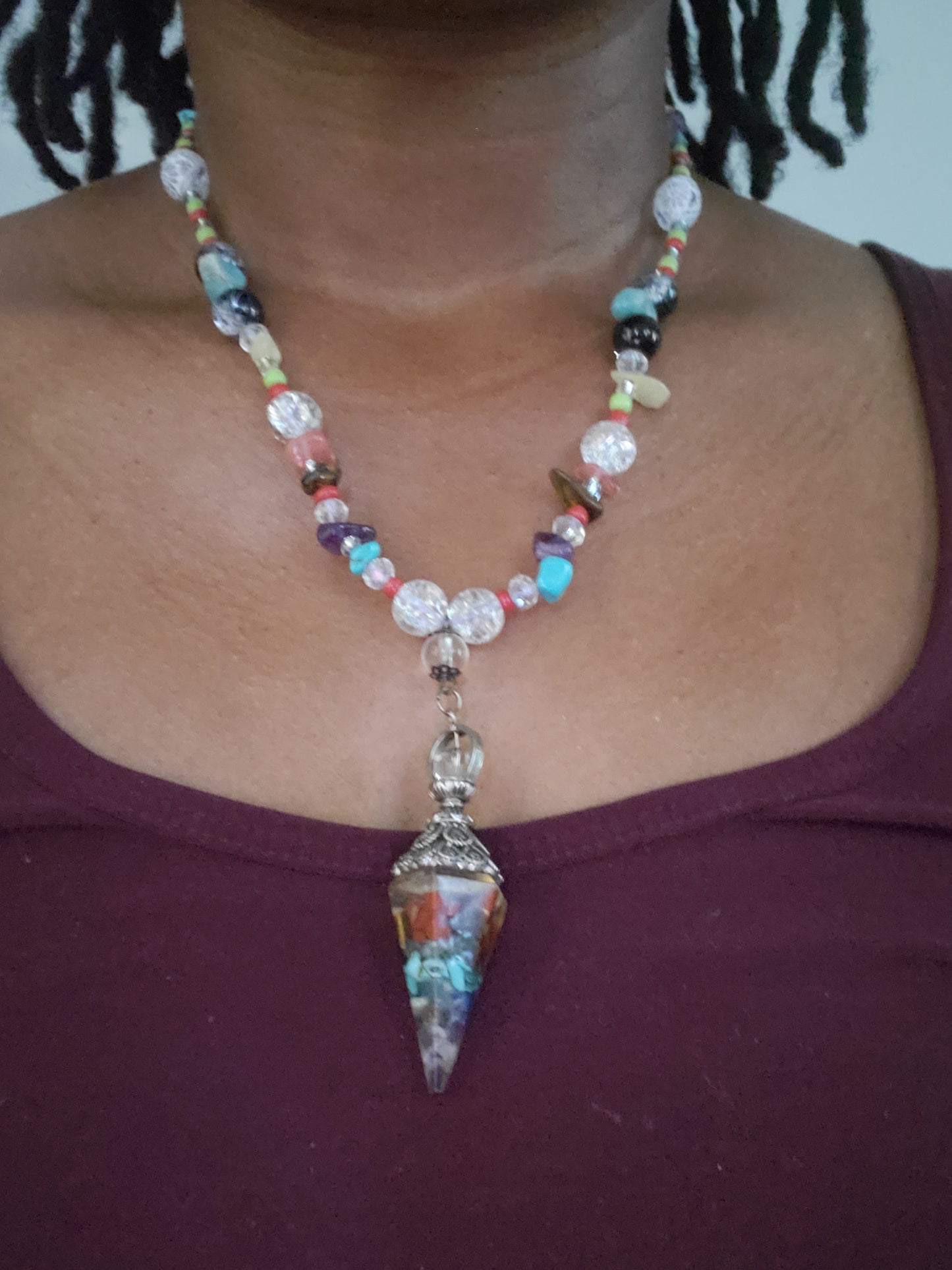 Bead Necklace (customize/handcrafted)